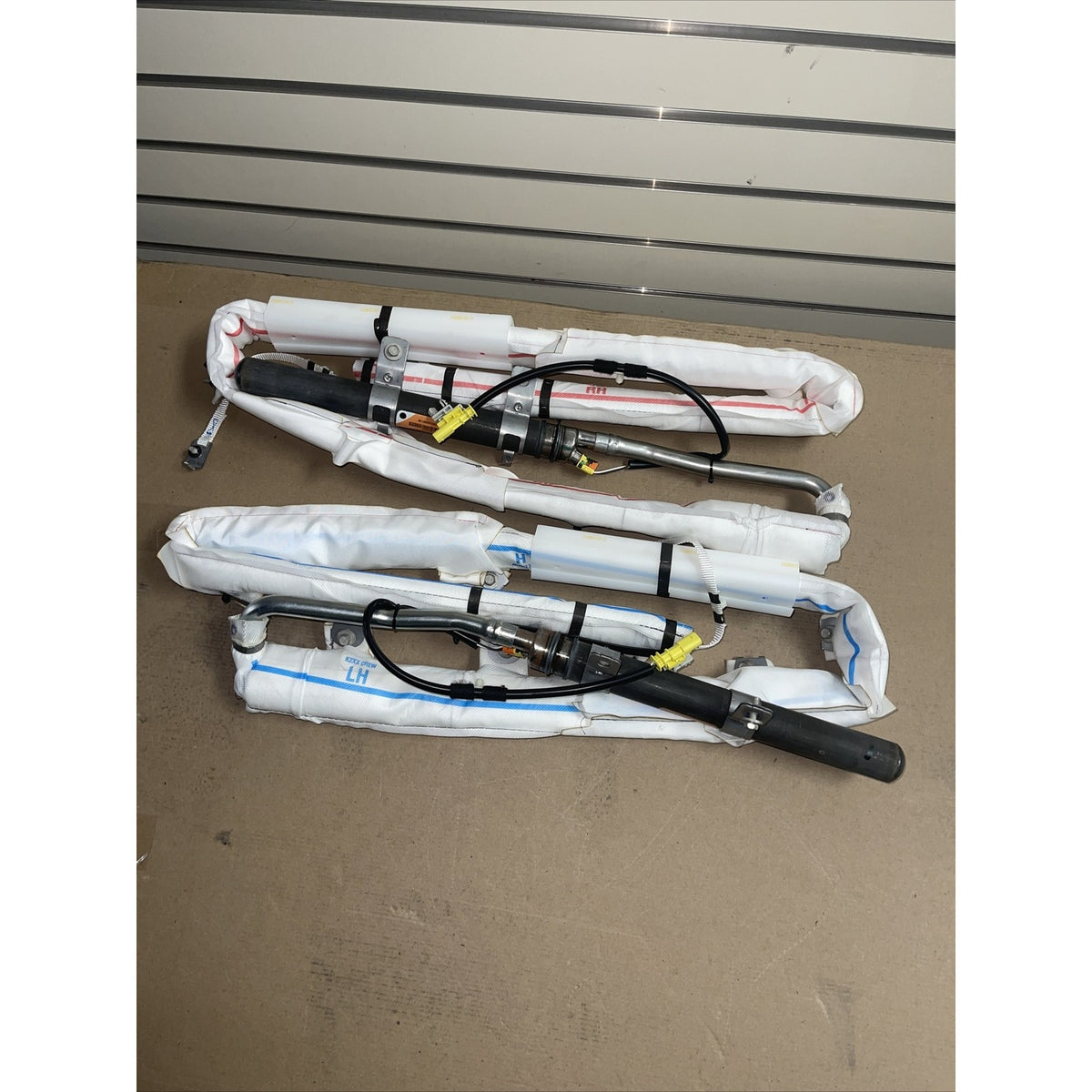 2014-2018 Chevy Silverado GMC Sierra 1500 2500 3500 Crew Cab LH RH Roof Curtain Airbag Set OEM
