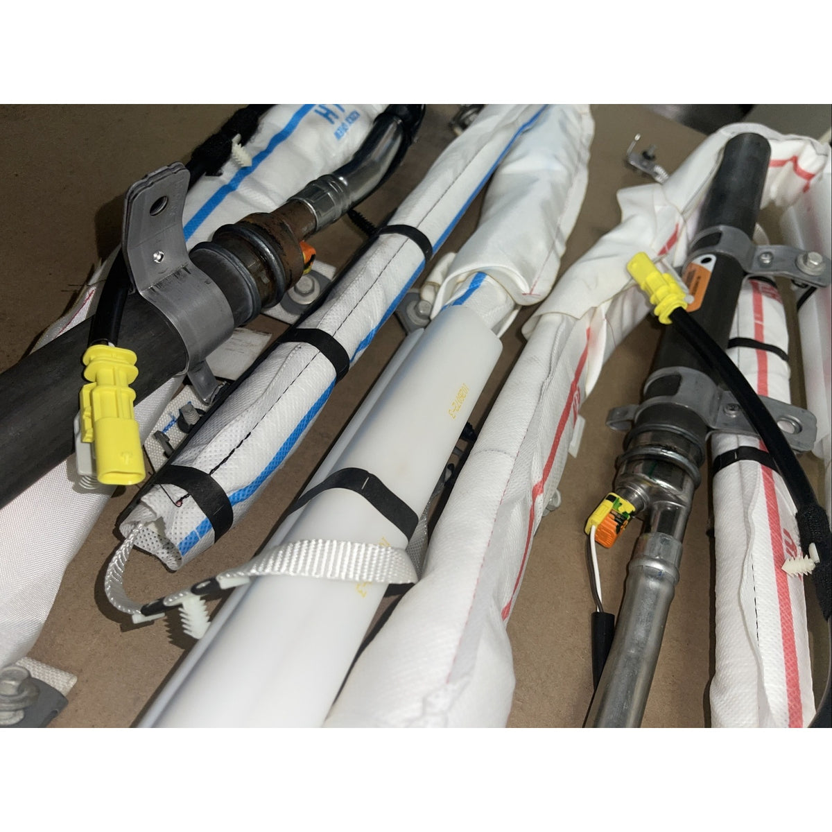 2014-2018 Chevy Silverado GMC Sierra 1500 2500 3500 Crew Cab LH RH Roof Curtain Airbag Set OEM
