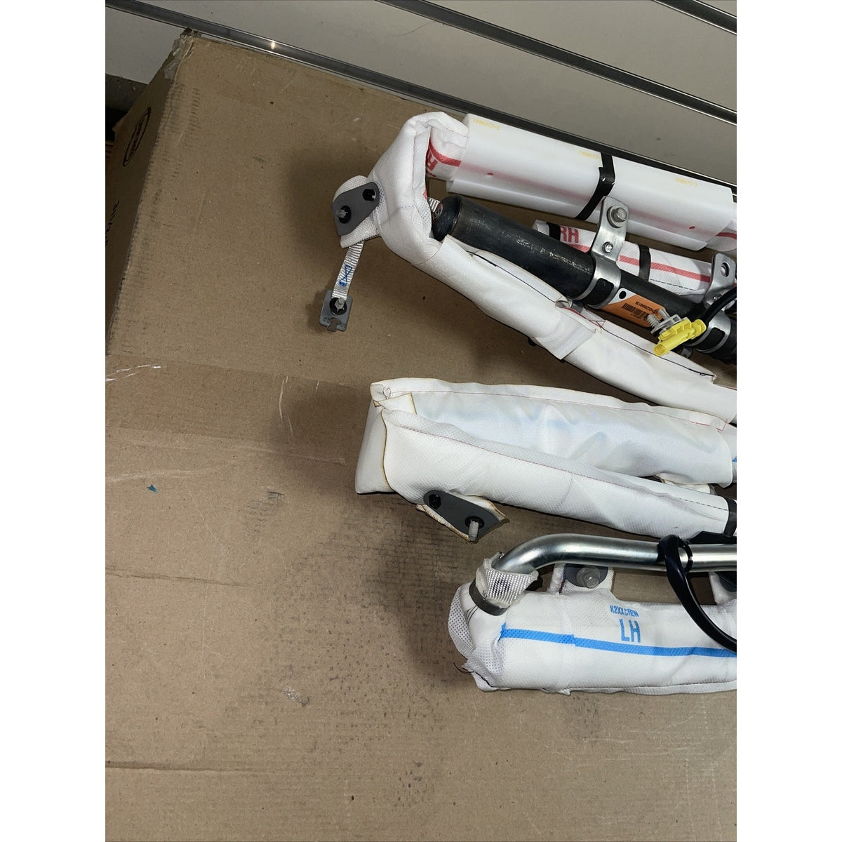 2014-2018 Chevy Silverado GMC Sierra 1500 2500 3500 Crew Cab LH RH Roof Curtain Airbag Set OEM