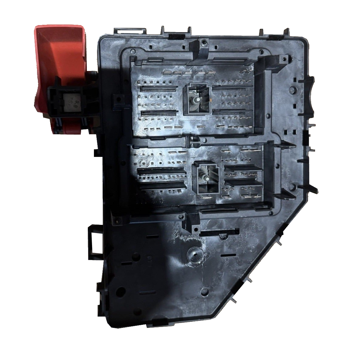 Rear connector view of GM 20972848 accessory wiring junction block