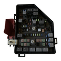GM junction block 20972849 for 2012 GMC Acadia and Buick Enclave showing fuse and relay layout