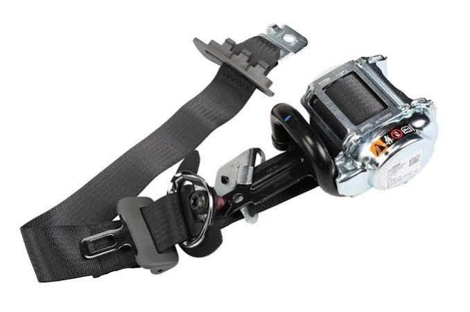2020-2026 Chevy Silverado GMC Sierra Front LH Driver Seat Belt Black OEM NEW 86802615