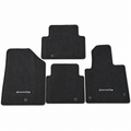 2013-2018 Hyundai Santa Fe Sport black OEM carpet floor mats — complete four-piece set