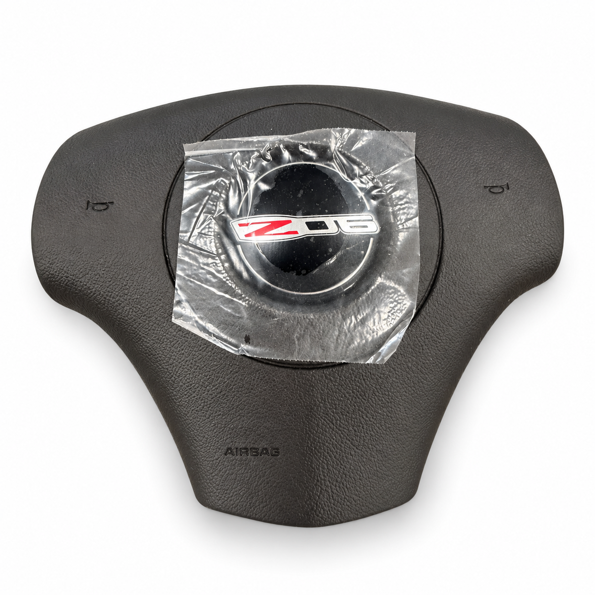 2011-2013 Chevrolet Corvette C6 Z06 Driver Airbag Black OEM 20906699