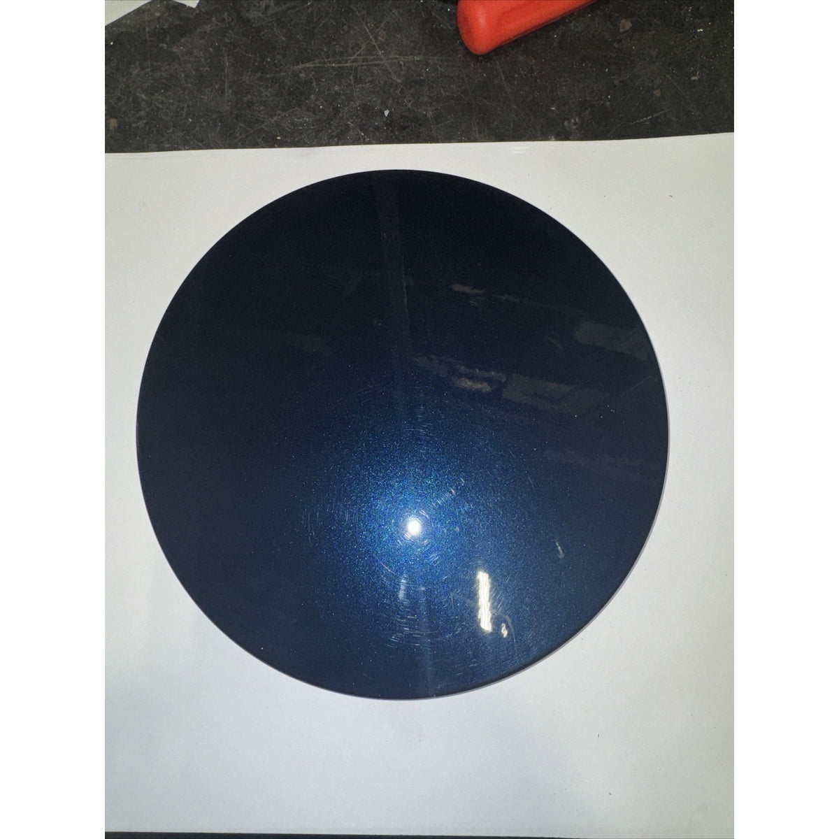 2010-2015 Chevrolet Camaro Gas Tank Cover Lid Blue OEM NEW  22797922