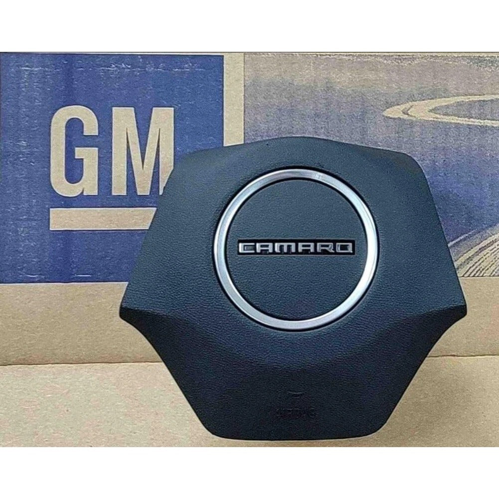 2016-2024 Chevrolet Camaro Driver Wheel Airbag Black OEM 87865489