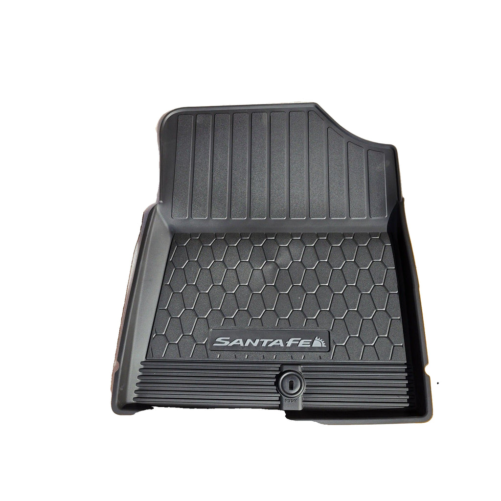 Hyundai Santa Fe OEM all-season fitted floor liner set S2F13-AU200 — photo 4