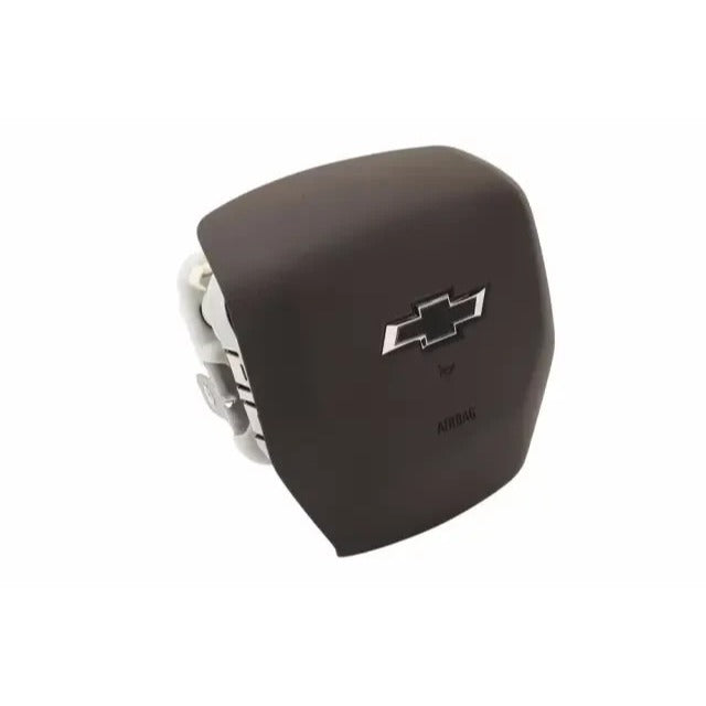 2019-2026 Chevy Silverado 1500 Driver Wheel Airbag Brown w/ Black Bow Tie OEM 85021804