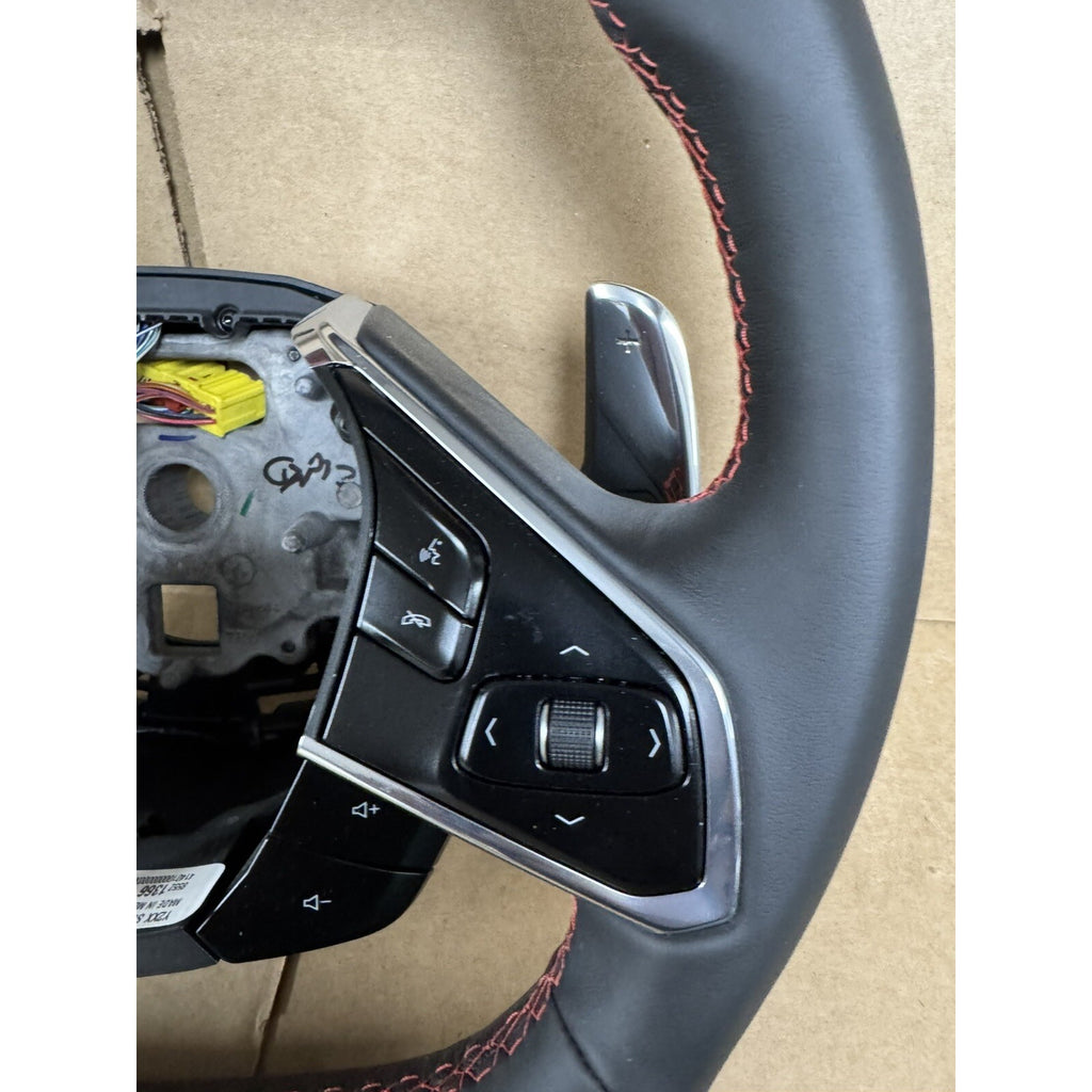 2021-2025 Chevrolet Corvette Z06 Steering Wheel Black Leather OEM NEW 85521366