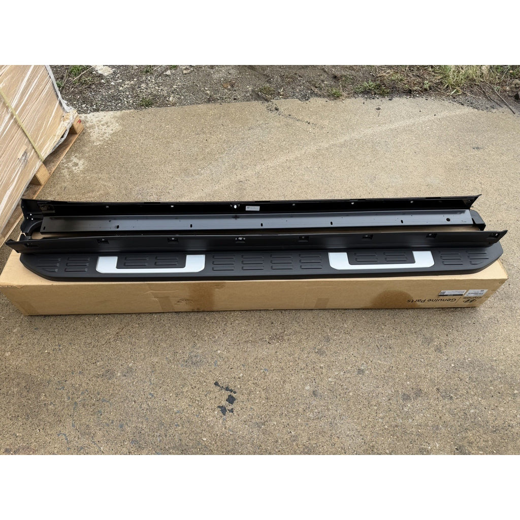 2021-2023 Hyundai Santa Fe LH RH Running Board Set OEM S2F37-AB001