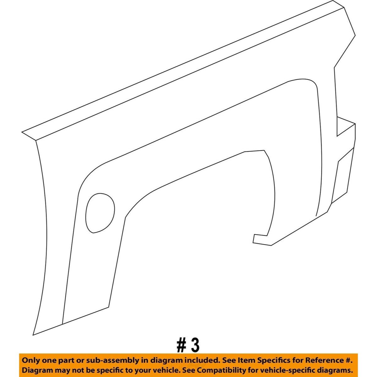 2014-2018 Chevy Silverado 1500 2500 3500 LH Driver Bed Side Panel 6.6ft OEM NEW 20993963