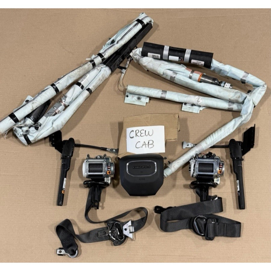 2019-2026 GMC Sierra Denali CREW CAB LH RH Seatbelt ROOF and Driver AIRBAG OEM NEW