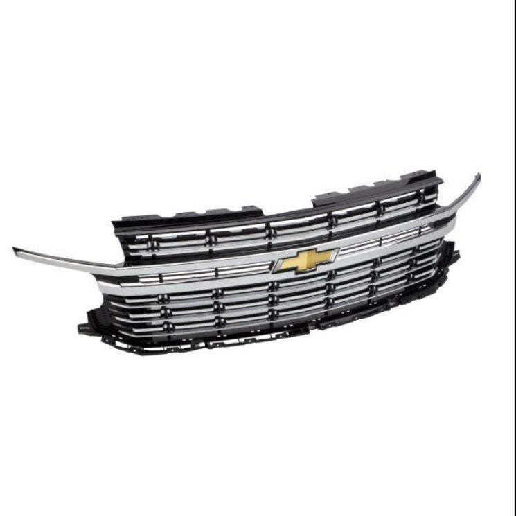 2021-2024 CHEVY TAHOE SUBURBAN LT UPPER GRILLE OEM NEW 85633892 BRIGHT CHROMEM