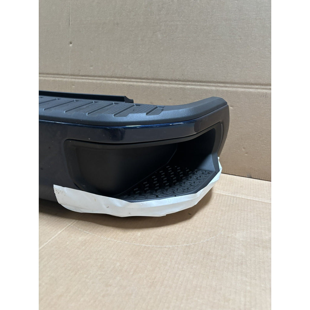 2020-2025 Chevy Silverado HD GMC Sierra 2500HD 3500HD Rear Bumper Assembly W/O SENSORS OEM BLUE