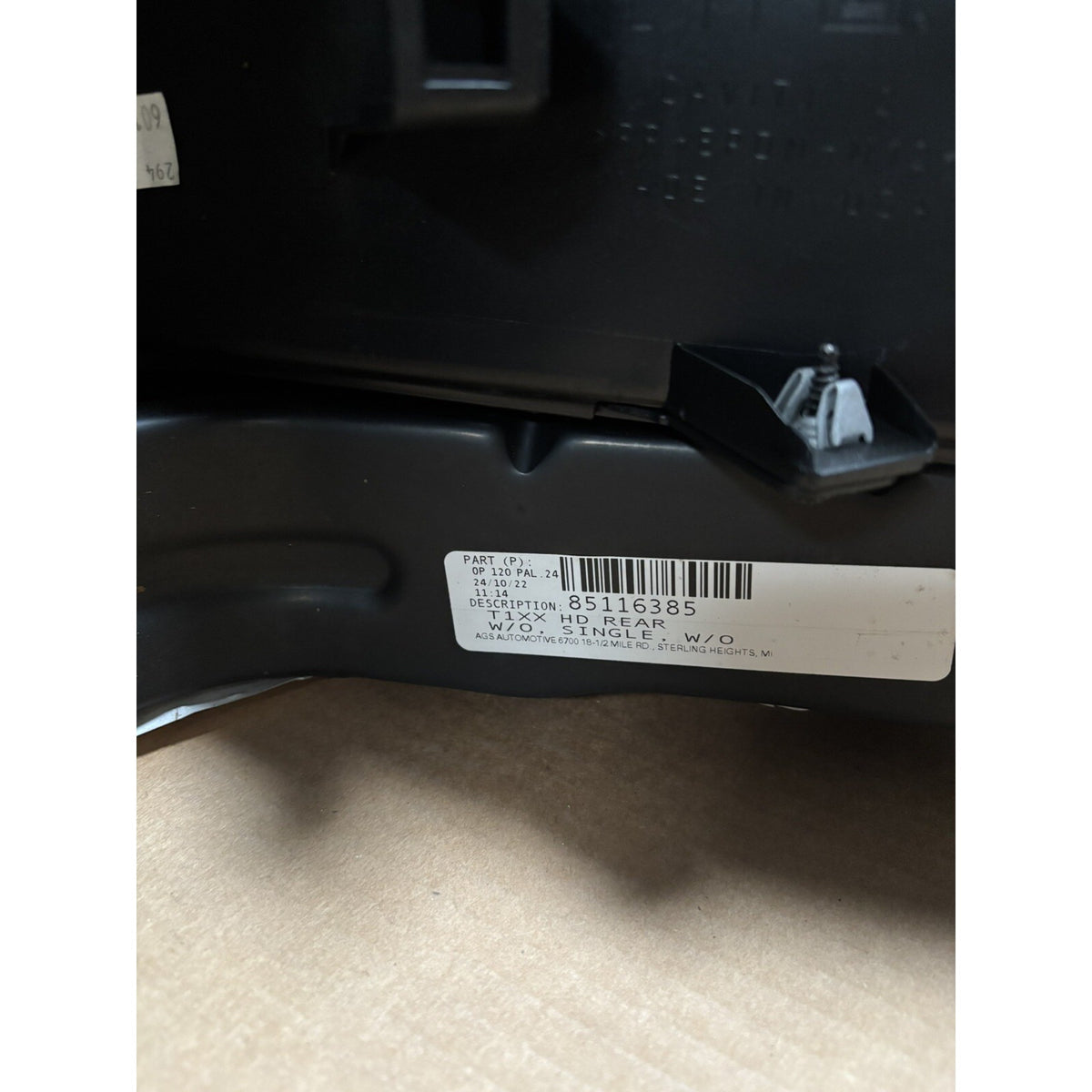 2020-2025 Chevy Silverado HD GMC Sierra 2500HD 3500HD Rear Bumper Assembly W/O SENSORS OEM BLUE
