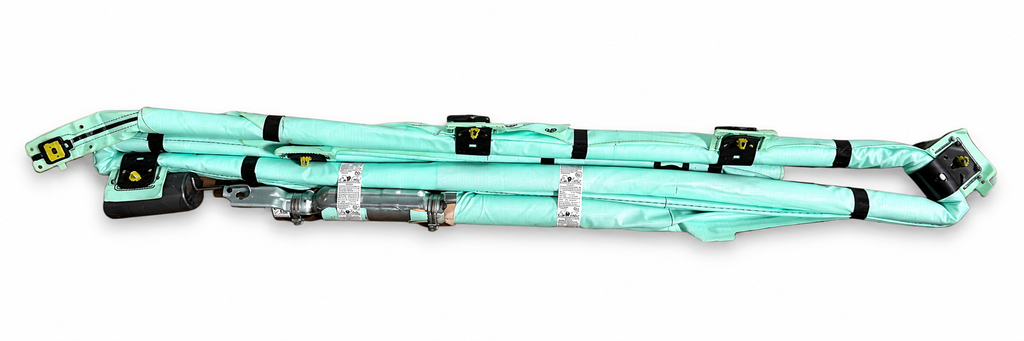 Mercedes-Benz EQB LH roof curtain airbag A2438604300, complete folded assembly