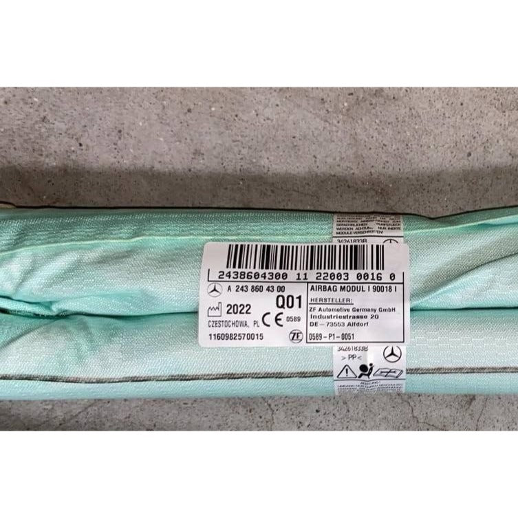 Mercedes-Benz EQB LH curtain airbag A2438604300 — original detail photo 1