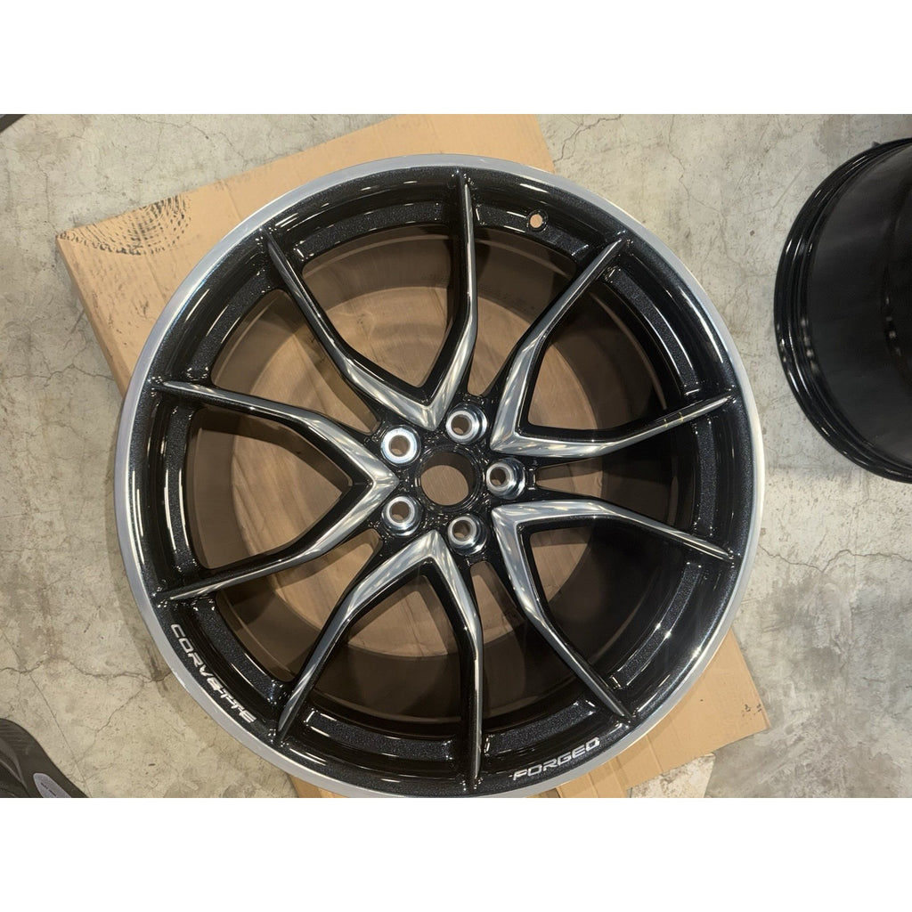 Chevrolet Corvette C8 Forged Wheel Set 20x10 / 21x13 New GM OEM