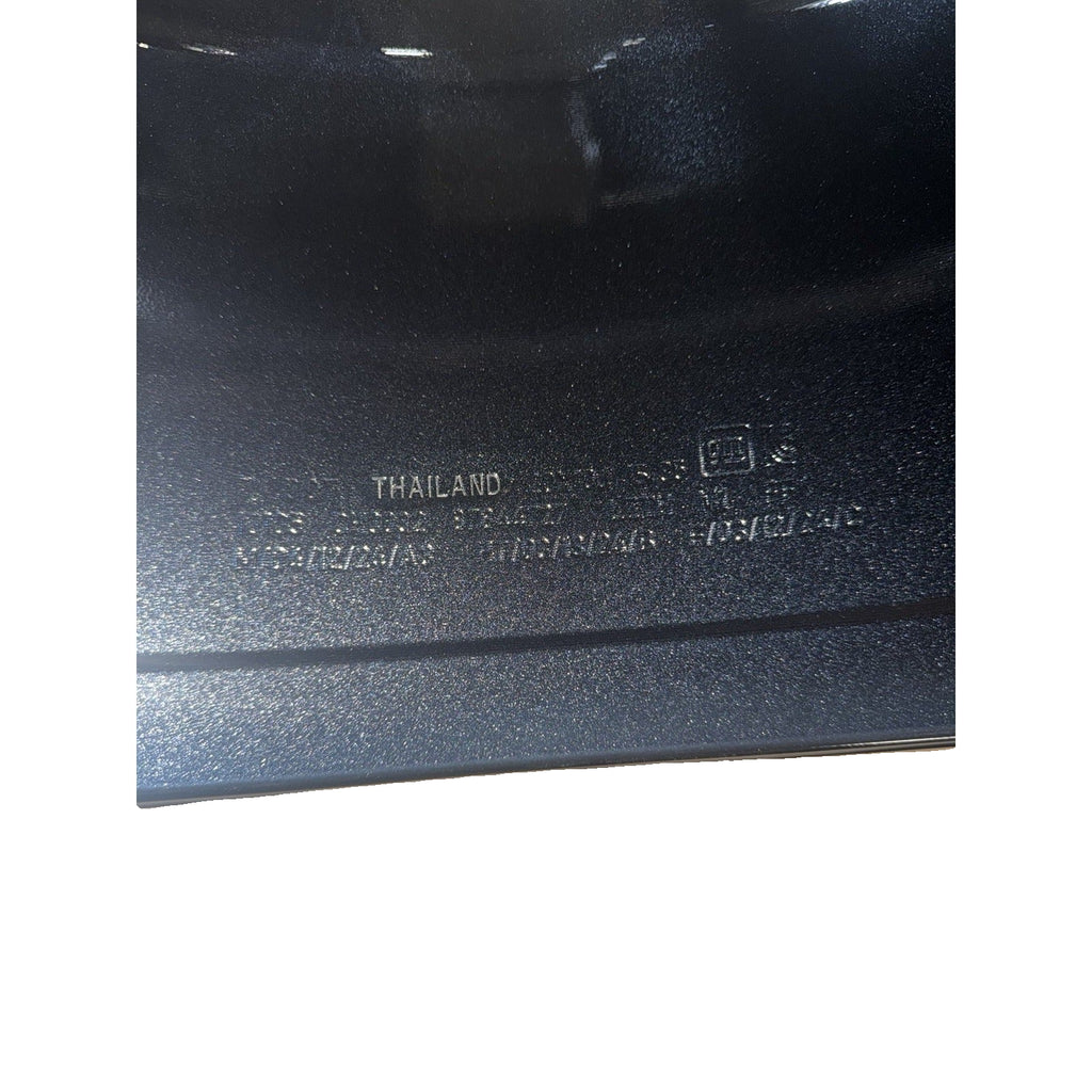 Original front wheel manufacturing markings and size stamping