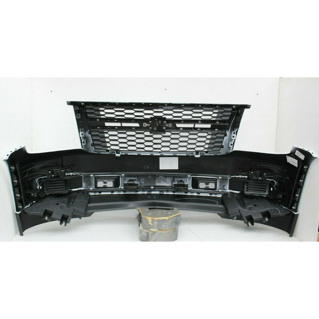 2015-2020 Chevy Tahoe Suburban Front Bumper ASM W/Tow Summit White OEM