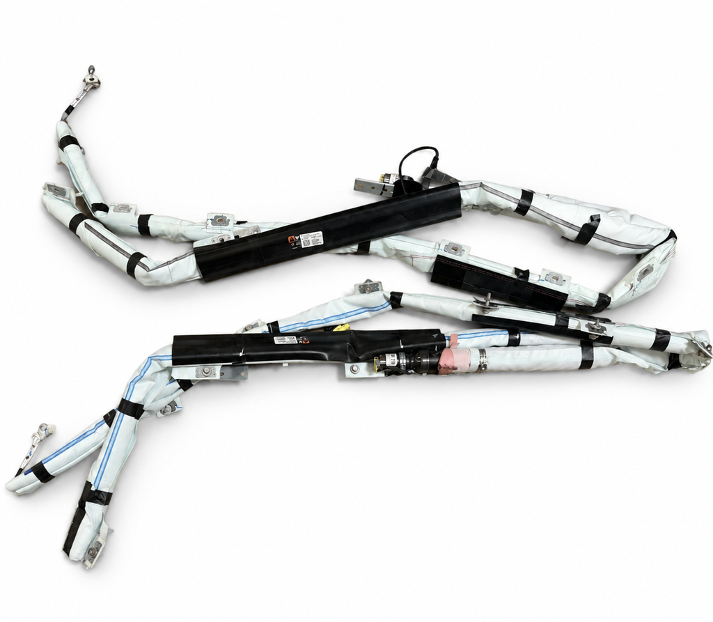 New OEM GM Chevrolet Traverse left and right roof airbag set 26613682 26613683 — complete two-piece set