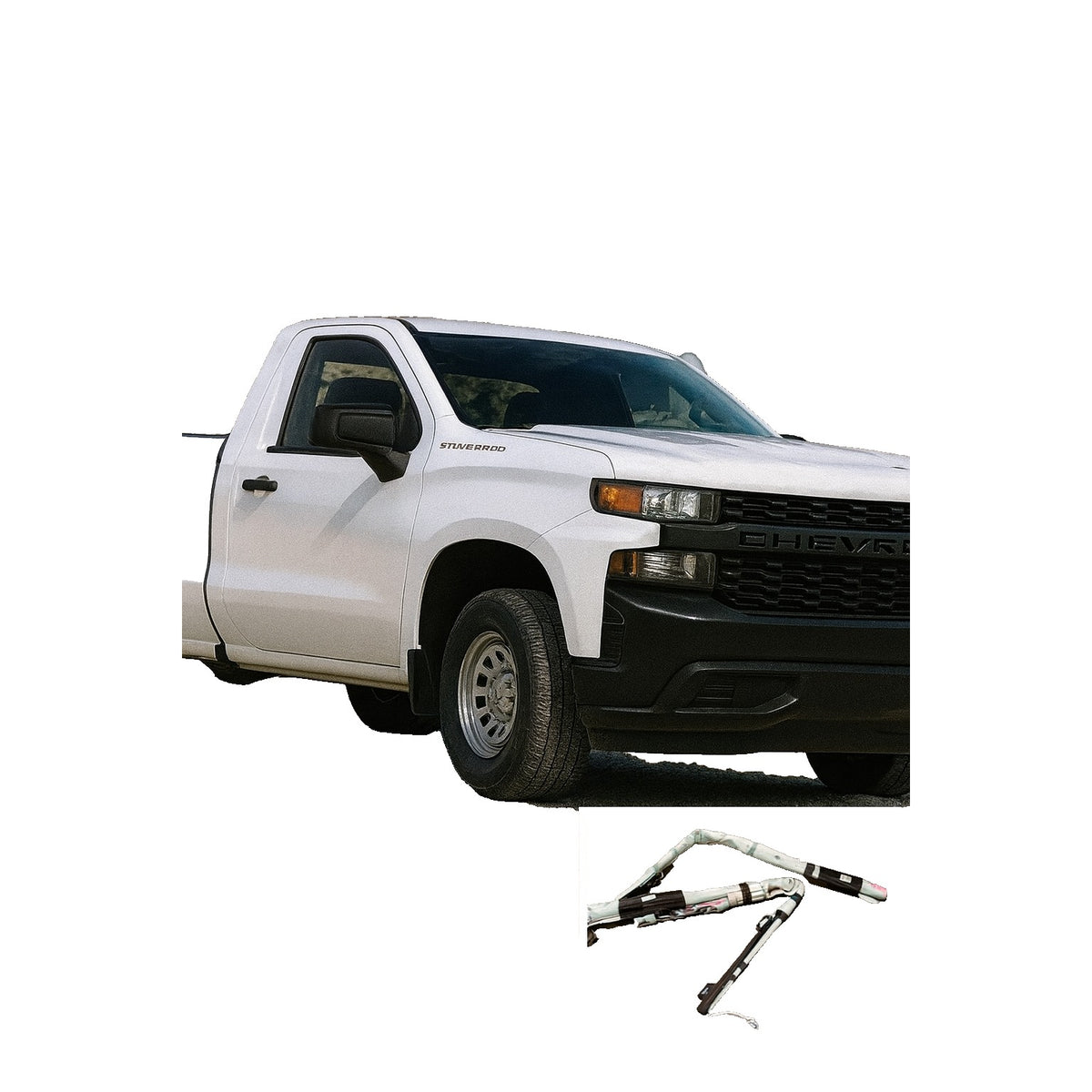 2020-2026 Chevy Silverado 1500-3500HD 2 door REGULAR CAB LH and RH Roof Airbag Set