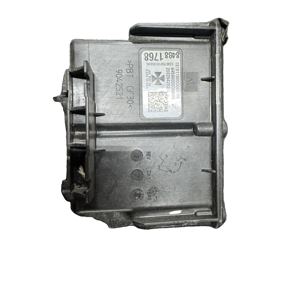 GM running-board control module 84381768 — original product photo