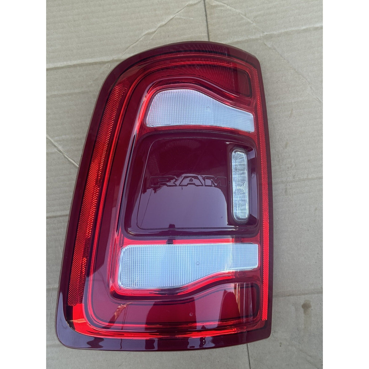 2019-2024 Dodge Ram 2500 3500 LH Driver Side Tail Lamp w/ Bright Bezels OEM NEW 68639089AB