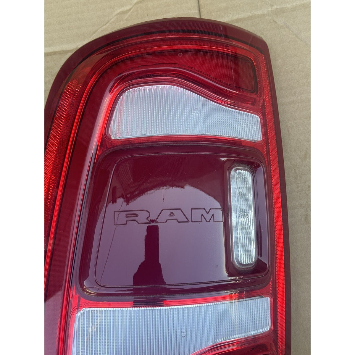2019-2024 Dodge Ram 2500 3500 LH Driver Side Tail Lamp w/ Bright Bezels OEM NEW 68639089AB