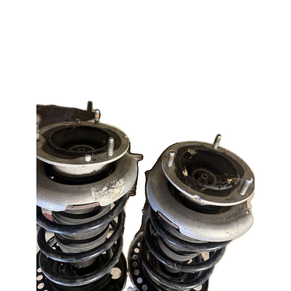 Camaro front strut pair upper mounts and coil springs