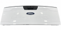 Oxford White Ford F-150 tailgate; backup camera not included