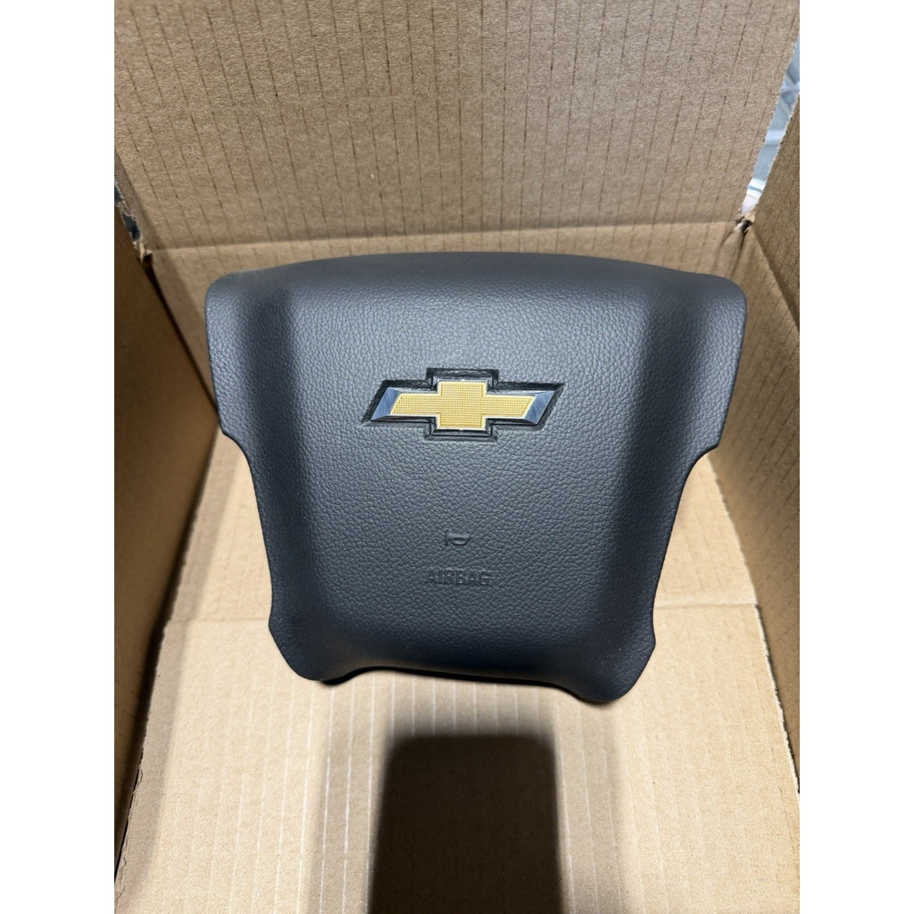 2014-2018 Chevy Silverado 1500 Driver Wheel Airbag Jet Black OEM 84057084
