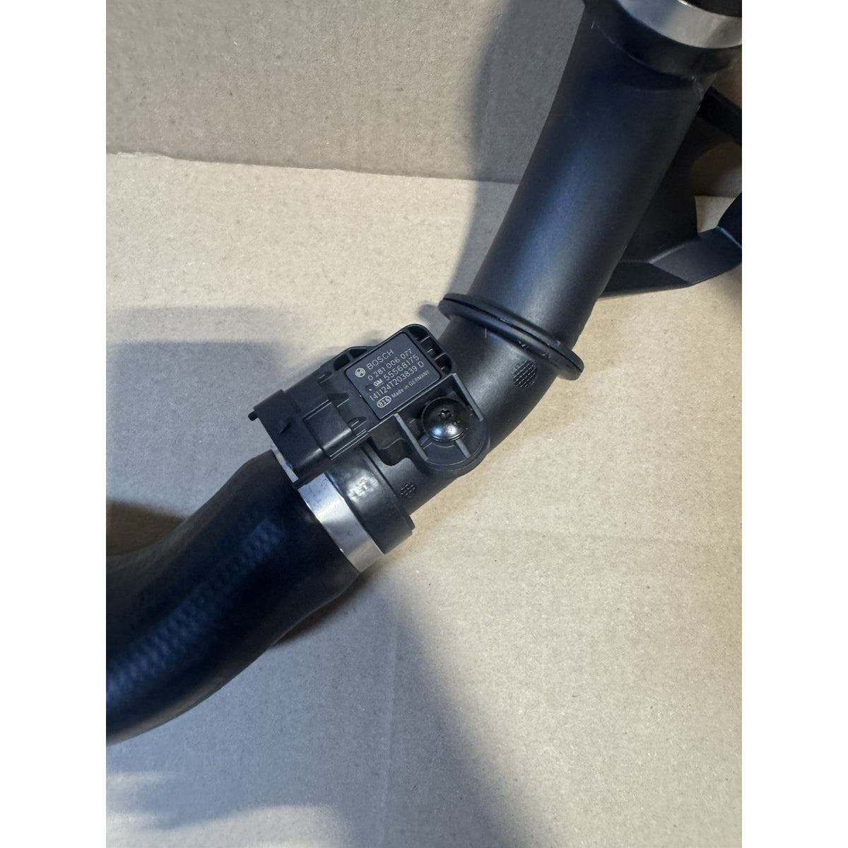 2013-2020 Chevy Sonic RS Intercooler Outlet Air Hose with MAF Sensor OEM New GM 95366674