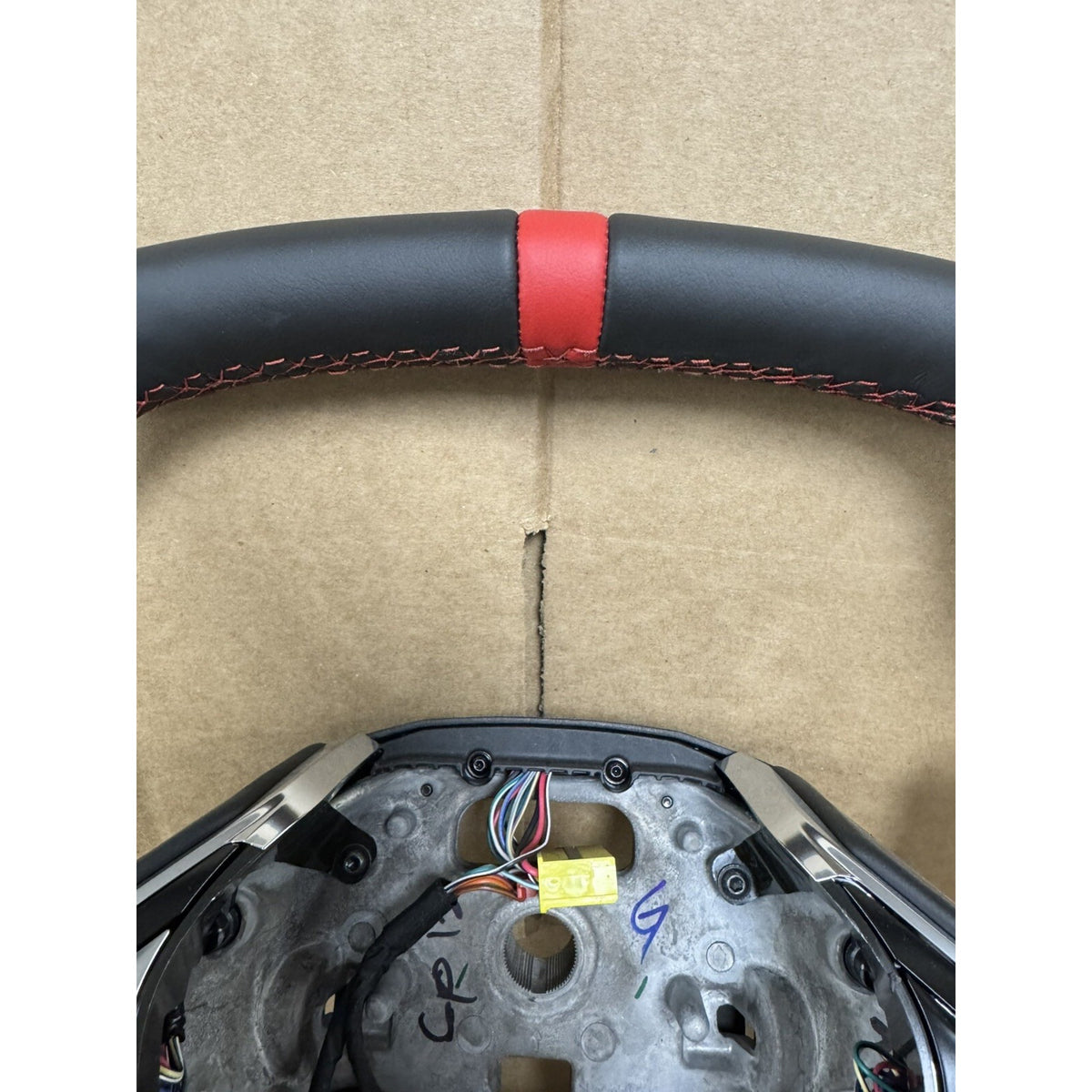 2023-2024 Chevrolet Corvette Z06 Steering Wheel Black Leather W/Heat OEM NEW 85521362