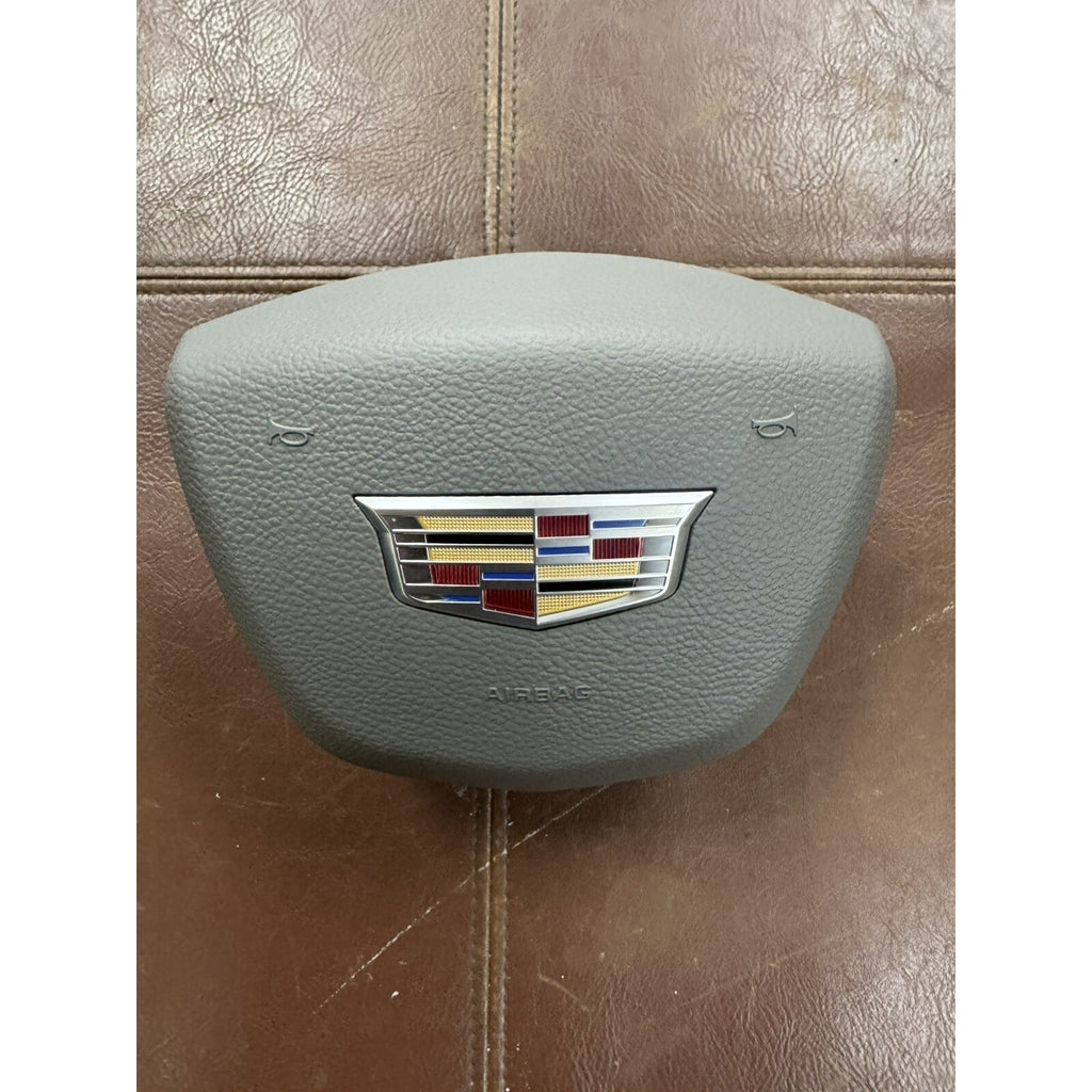 2017-2023 Cadillac XT5 Driver Wheel Airbag Titanium Gray OEM NEW 84090546