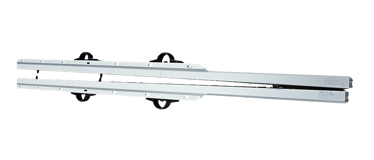 Mopar cargo rail set underside mounting profile and original part markings