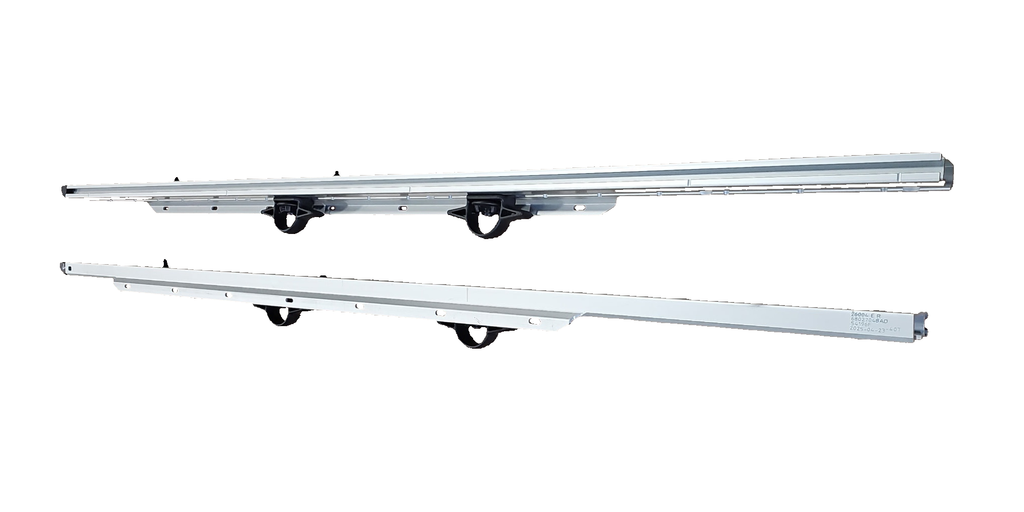 Mopar left and right bed cargo rail set for Ram 1500, complete two-rail set
