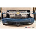 2025-2027 Chevy Tahoe Suburban Front Bumper Assembly w/ Fog, Sensors & Camera OEM Takeoff GXP Lakeshore Blue Metallic