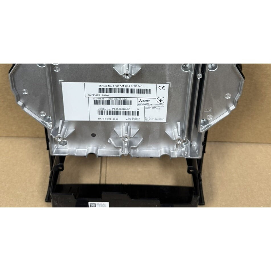 2022-2024 Ram 1500 2500 3500 Uconnect 5 12" Radio Navigation Center Stack OEM | 68526609AC
