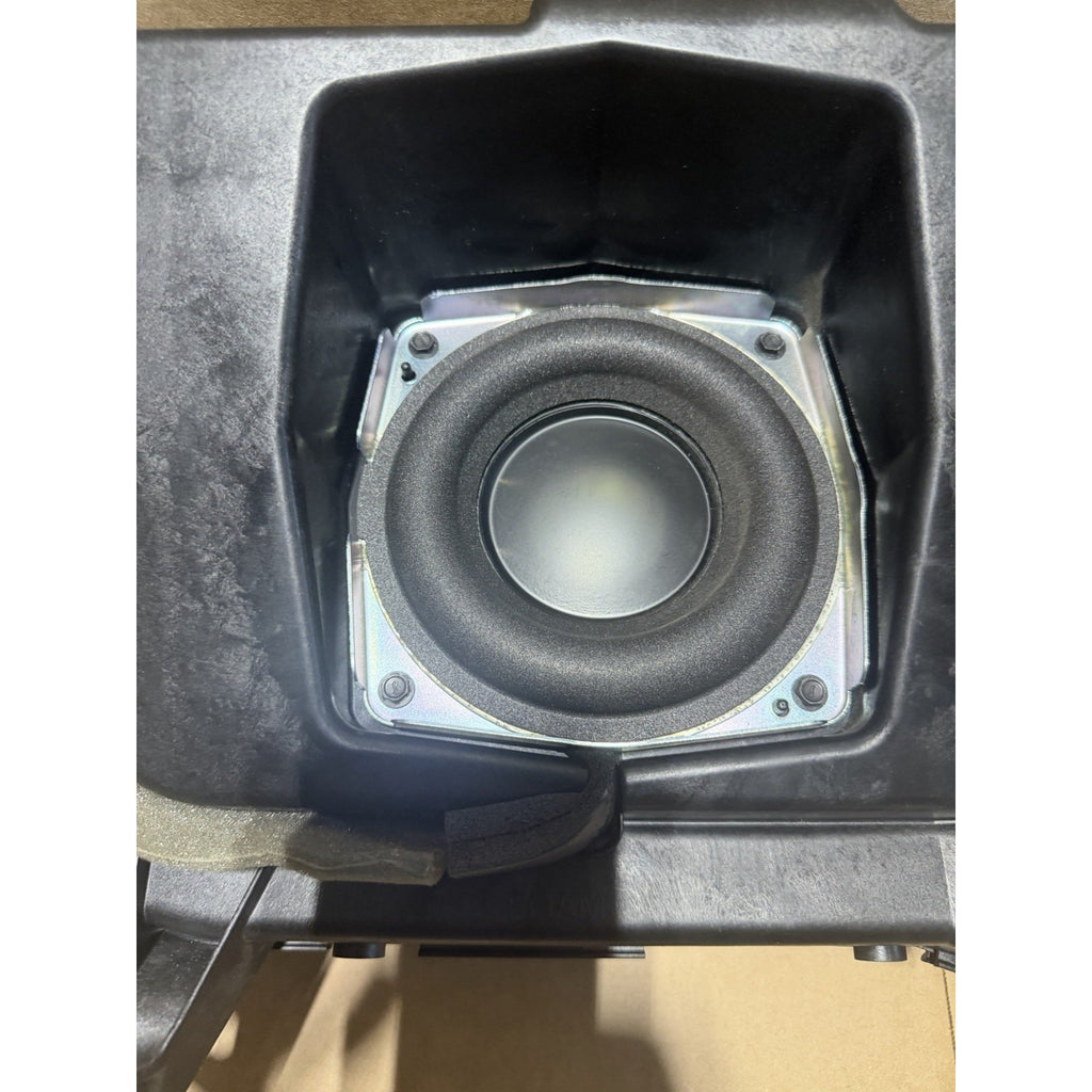 GM Bose subwoofer 23297883 speaker cone and surround close-up